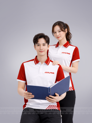 áo thun đồng phục công ty chuyển nhiệt Alpine