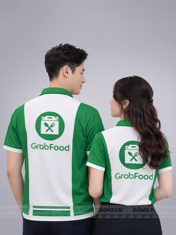 ÁO THUN ĐỒNG PHỤC CÔNG TY CHUYỂN NHIỆT GRABFOOD - Ảnh 4