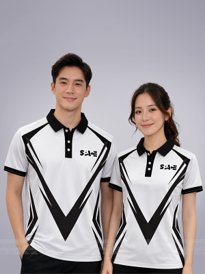 áo thun đồng phục công ty chuyển nhiệt Negative Space